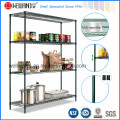 Adjustable Wire Metal Convenience Grocery Store Display Shelves, NSF Approval